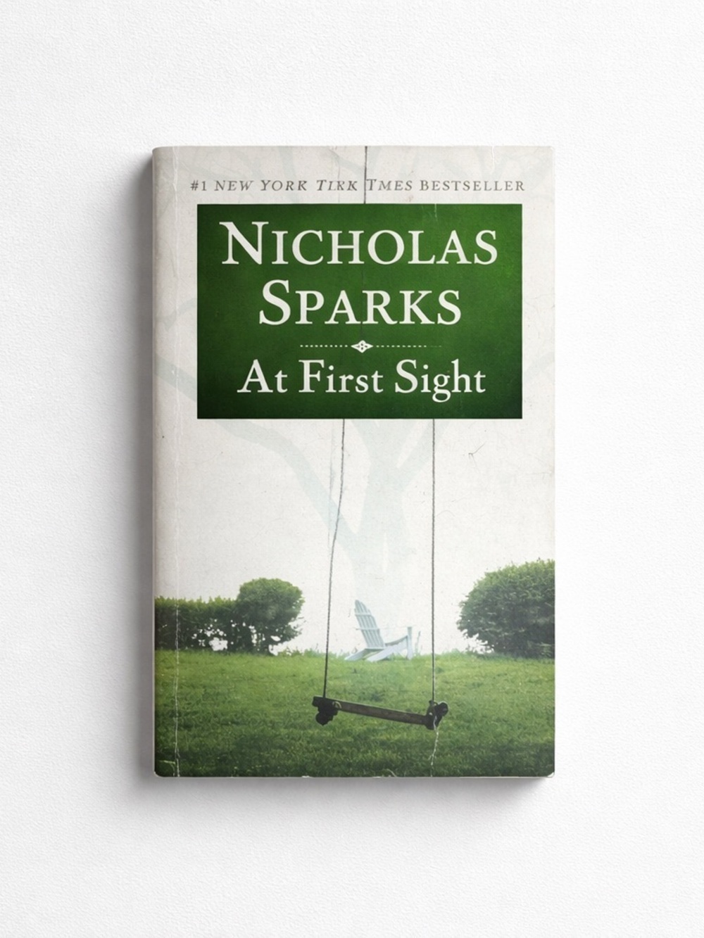 Nicholas Sparks 'At First Sight' Book